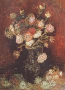 Vase wtih Asters and Phlox (nn04) Vincent Van Gogh